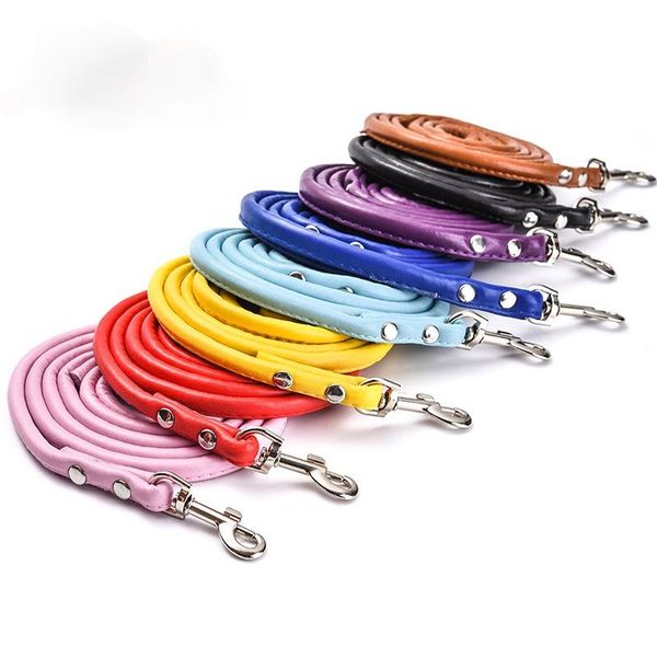 dog collars & leashes pet leash fashion multicolor pu collar accessories supplies harness round rope small and medium
dog collars & leashes pet leash fashion multicolor pu collar accessories supplies harness round rope small and medium