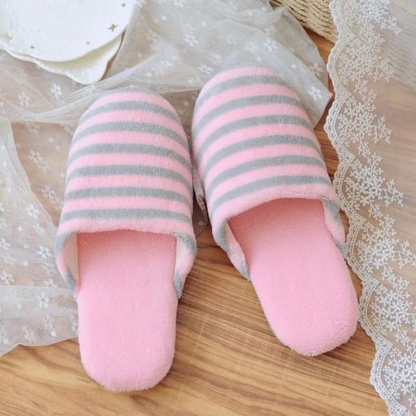 slippers women's 2021 soft pink stripe indoor silent anti slip warm plush neutral home cotton, Black
slippers women's 2021 soft pink stripe indoor silent anti slip warm plush neutral home cotton, Black