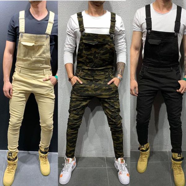 men's jeans 2021 autumn overalls slim fit fashion men 90% cotton quality camouflage denim trouser cargo male suspender pants, Blue
men's jeans 2021 autumn overalls slim fit fashion men 90% cotton quality camouflage denim trouser cargo male suspender pants, Blue