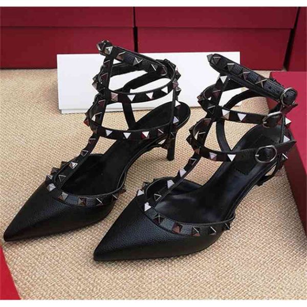 sandals summer v rivets pointed toe high heels t-strap orange stiletto 3 straps leather women sandals wedding shoes, Black
sandals summer v rivets pointed toe high heels t-strap orange stiletto 3 straps leather women sandals wedding shoes, Black