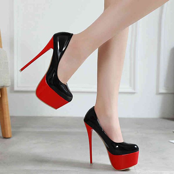 sandals platform wedding heels woman high four in pumps ladies patent leather shoes plus drop size 4kn1, Black
sandals platform wedding heels woman high four in pumps ladies patent leather shoes plus drop size 4kn1, Black