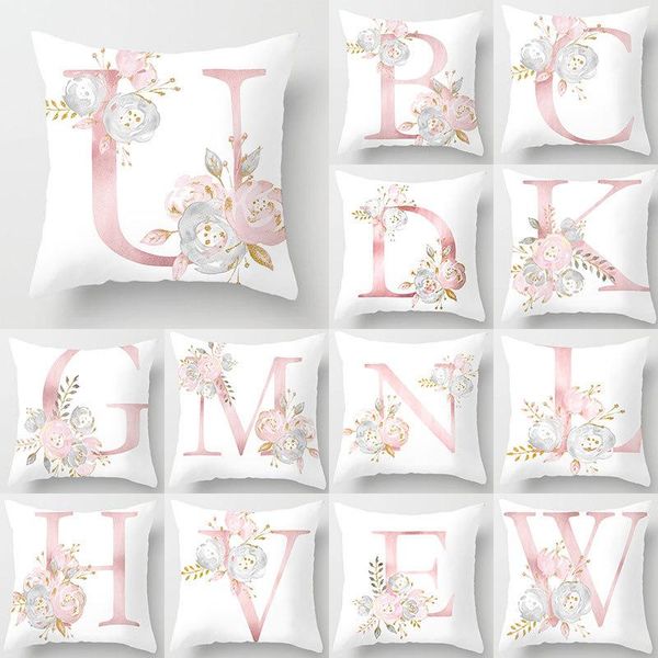 pillow case letter cover 45x45cm english alphabet cushion pink polyester flower printed pillowcase for sofa home kids room
pillow case letter cover 45x45cm english alphabet cushion pink polyester flower printed pillowcase for sofa home kids room