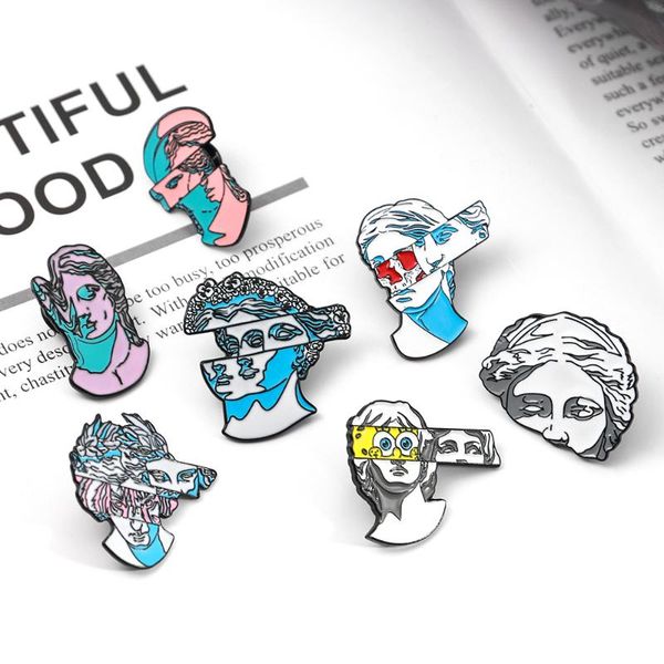 pins, brooches blue flower hair statue enamel pin classic lapel pins for women patrick split face brooch girl men badges up, Gray
pins, brooches blue flower hair statue enamel pin classic lapel pins for women patrick split face brooch girl men badges up, Gray