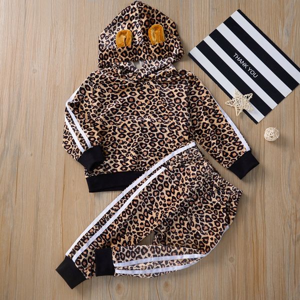 2-6y autumn new kids clothes boys girls long sleeve with hooded leopard pullover + pants set casual kids tracksuit, Blue
2-6y autumn new kids clothes boys girls long sleeve with hooded leopard pullover + pants set casual kids tracksuit, Blue
