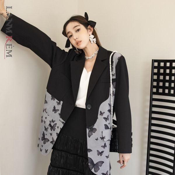 simple black gray blazer for women spring single-breasted jackets ladies casual suit 2d1456 210507, White;black
simple black gray blazer for women spring single-breasted jackets ladies casual suit 2d1456 210507, White;black