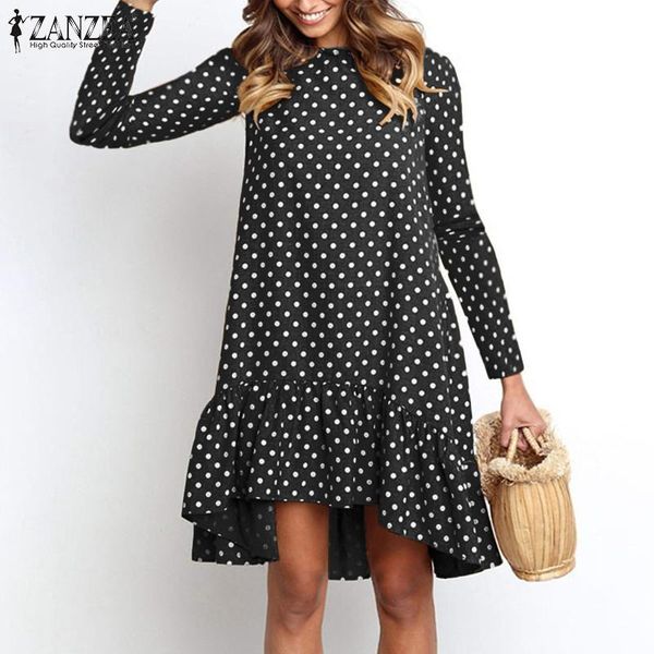 fashion spring printed ruffle dress women's palka dots sundress casual knee length vestidos female o neck robe plus size dresses, Black;gray
fashion spring printed ruffle dress women's palka dots sundress casual knee length vestidos female o neck robe plus size dresses, Black;gray