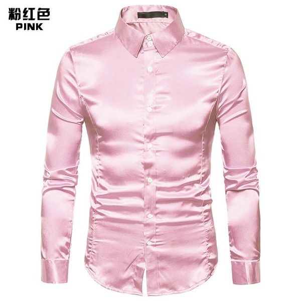 men's casual shirts european size shirt, fashion bright face long sleeve lapel, White;black
men's casual shirts european size shirt, fashion bright face long sleeve lapel, White;black