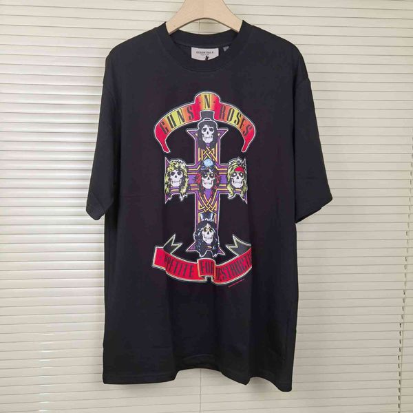 fog god faer gun flower of skull print rock band ins trendy street short sleeve t-shirt, White;black
fog god faer gun flower of skull print rock band ins trendy street short sleeve t-shirt, White;black