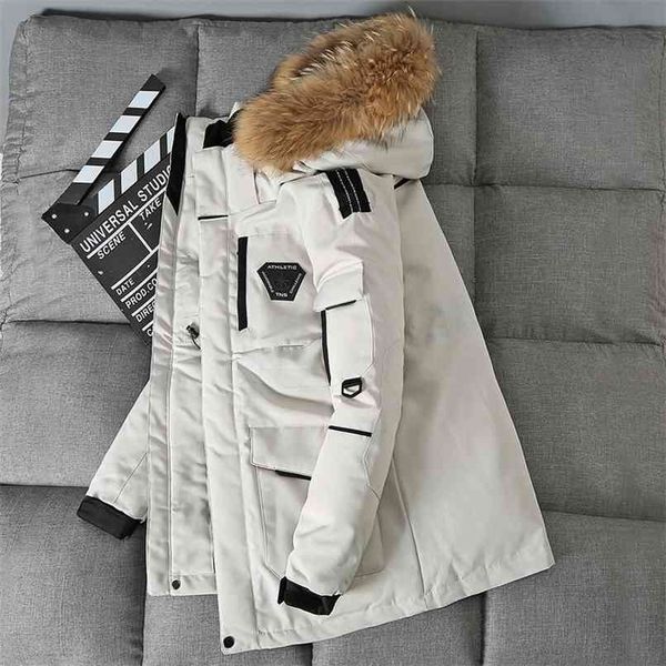 down jacket mens fashion workwear style young puffer jacket short thicken outdoor warm winter white duck down coats 210916, Black
down jacket mens fashion workwear style young puffer jacket short thicken outdoor warm winter white duck down coats 210916, Black