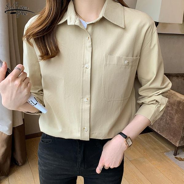 women's sweaters autumn vintage turn-down collar simple shirts long sleeve women coat white blouse fashion casual ol style oversize shi, White;black
women's sweaters autumn vintage turn-down collar simple shirts long sleeve women coat white blouse fashion casual ol style oversize shi, White;black