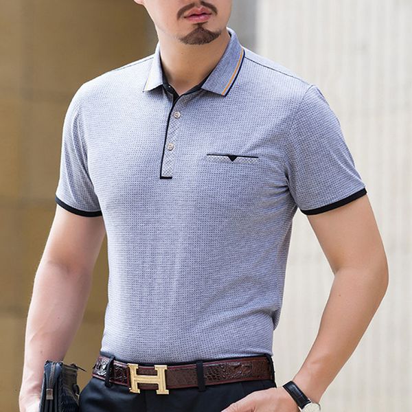 men's polos brand summer men 95% viscose shirts business style male formal shirt polka dot striped breathable camisa d061, White;black
men's polos brand summer men 95% viscose shirts business style male formal shirt polka dot striped breathable camisa d061, White;black