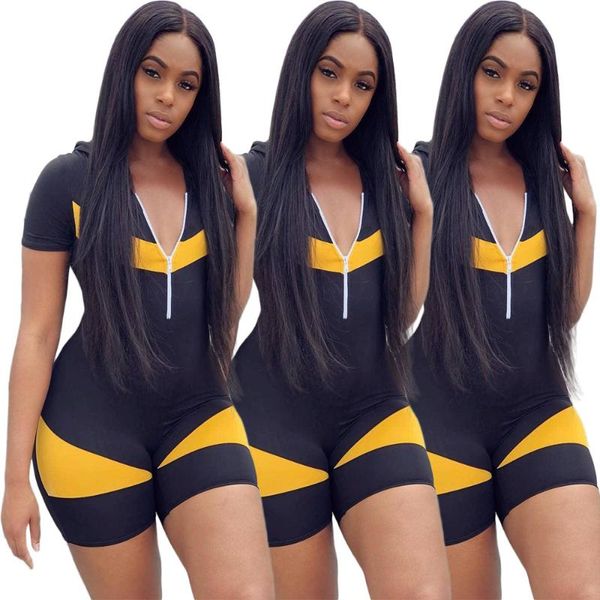 new arrive short jumpsuits for women summer hooded overalls for women fashion slim fit playsuits la8079, Black;white
new arrive short jumpsuits for women summer hooded overalls for women fashion slim fit playsuits la8079, Black;white