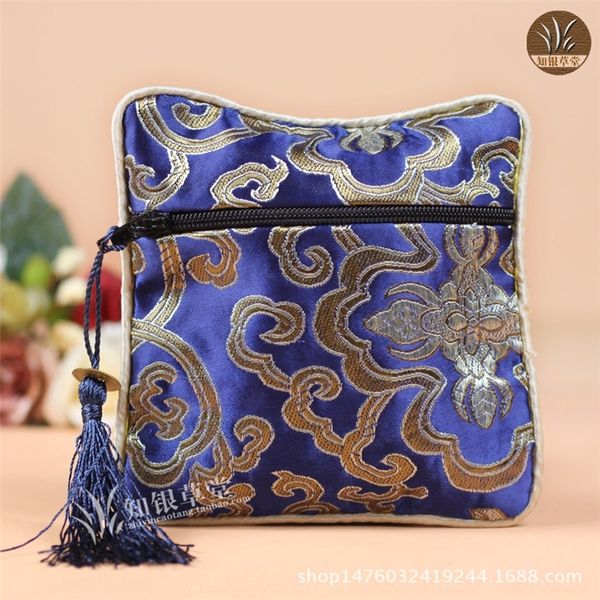 syl xiangyun boxes tassel brocade zipper zipper storage bag jewelry packaging boxes jewelry packaging bag, Black;white
syl xiangyun boxes tassel brocade zipper zipper storage bag jewelry packaging boxes jewelry packaging bag, Black;white