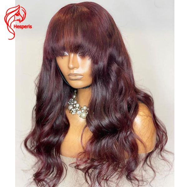 hesperis dark red human hair for black women brazilian scalp full machine made with bang 99j wave burgundy bulks
hesperis dark red human hair for black women brazilian scalp full machine made with bang 99j wave burgundy bulks