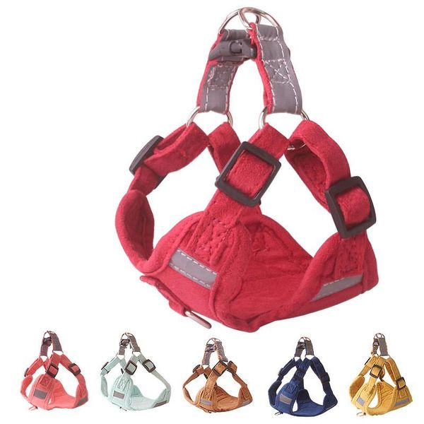 dog collars & leashes cute harness leash set collar adjustable vest walking soft pet accessories for small medidum large pets
dog collars & leashes cute harness leash set collar adjustable vest walking soft pet accessories for small medidum large pets