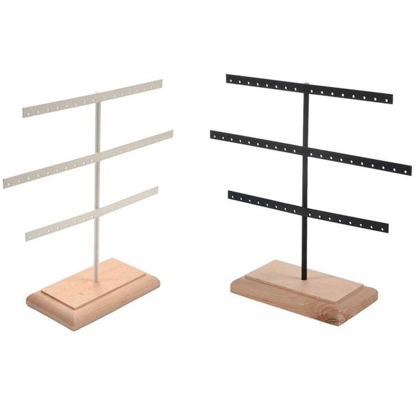 jewelry pouches, bags 2pcs 52 hook earring organizer hanging holder necklace display stand - black & white, Pink;blue
jewelry pouches, bags 2pcs 52 hook earring organizer hanging holder necklace display stand - black & white, Pink;blue