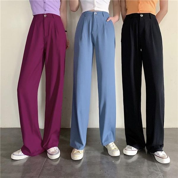 summer casual pants women elegant all-match chic ladies wide leg pant oversized full length trousers women's & capris, Black;white
summer casual pants women elegant all-match chic ladies wide leg pant oversized full length trousers women's & capris, Black;white