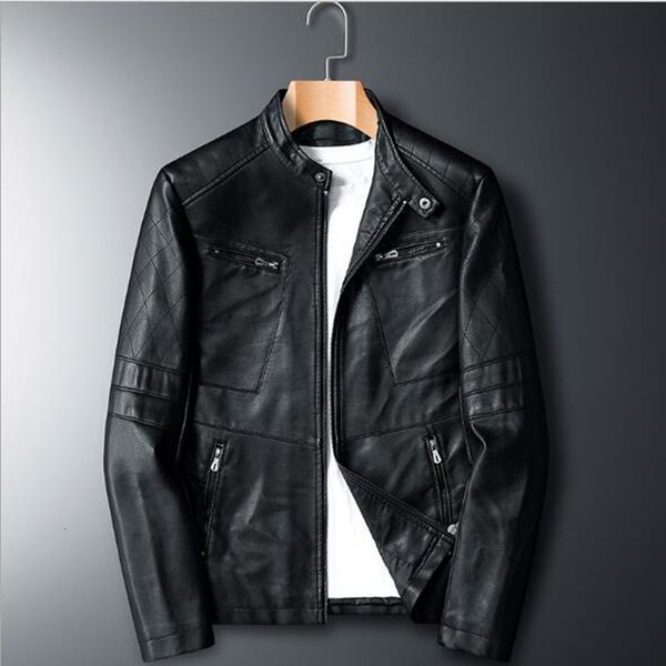 men's leather & faux men's pu leather jacket oblique zipper coat motorcycle bicycle leisure large 5xl 6xl, Black
men's leather & faux men's pu leather jacket oblique zipper coat motorcycle bicycle leisure large 5xl 6xl, Black