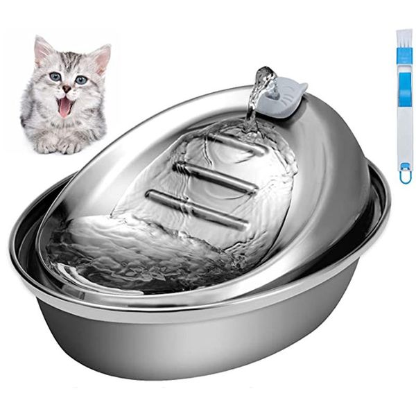 cat bowls & feeders water fountain stainless steel pet 2l automatic dog dispenser drinking bowl usb electric drinker
cat bowls & feeders water fountain stainless steel pet 2l automatic dog dispenser drinking bowl usb electric drinker
