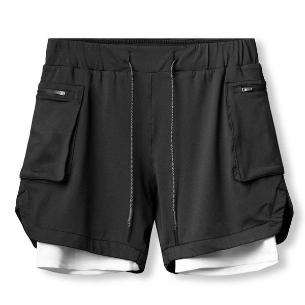 men's shorts 2021breathable basketball training pants outdoor sports running fitness double solid color quick-drying, White;black
men's shorts 2021breathable basketball training pants outdoor sports running fitness double solid color quick-drying, White;black