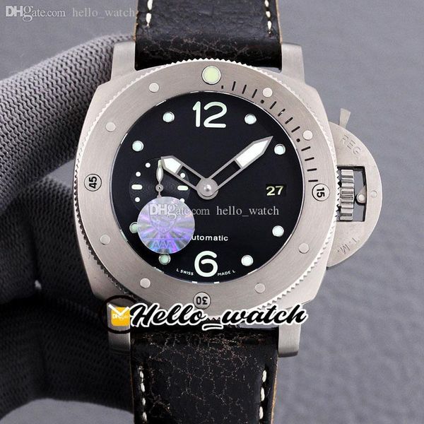 47mm dive 00571 black dial p9000 automatic mens watch 571 titanium steel case brown leather strap left handed watches hwpm hello_watch, Slivery;brown
47mm dive 00571 black dial p9000 automatic mens watch 571 titanium steel case brown leather strap left handed watches hwpm hello_watch, Slivery;brown