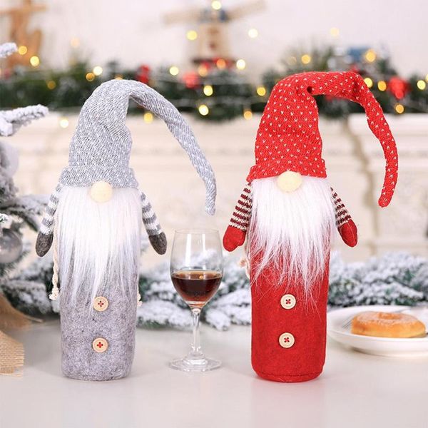 christmas decorations gnomes bottle cover innovative ers for holiday dining table decor party supply
christmas decorations gnomes bottle cover innovative ers for holiday dining table decor party supply