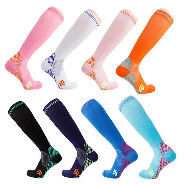 men's socks running compression knee high men women sports stockings 30 mmhg fit varicose veins cycling marathon, Black
men's socks running compression knee high men women sports stockings 30 mmhg fit varicose veins cycling marathon, Black