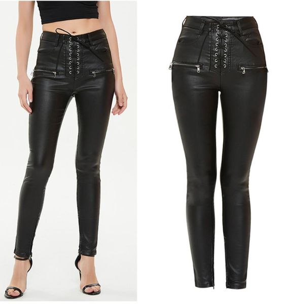 women's pants & capris women pu leather black stretch bodycon trousers high waist long plus size s-3xl women's 2021 autumn, Black;white
women's pants & capris women pu leather black stretch bodycon trousers high waist long plus size s-3xl women's 2021 autumn, Black;white