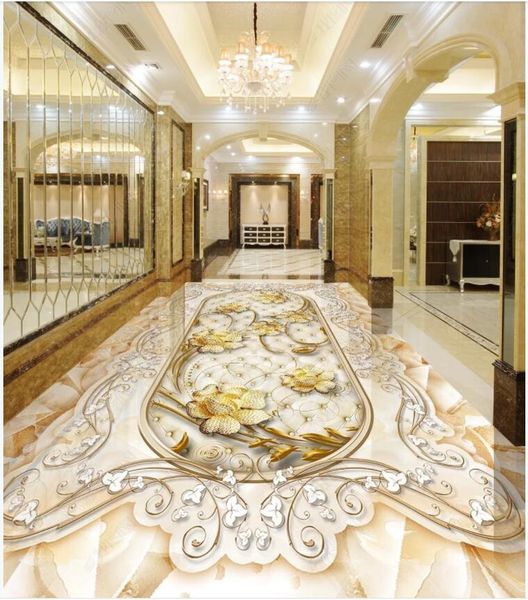 3d pvc wall stickers self-adhesive vinyl floor custom p mural modern european art gold pattern home decor in the living room wallpaper for w
3d pvc wall stickers self-adhesive vinyl floor custom p mural modern european art gold pattern home decor in the living room wallpaper for w