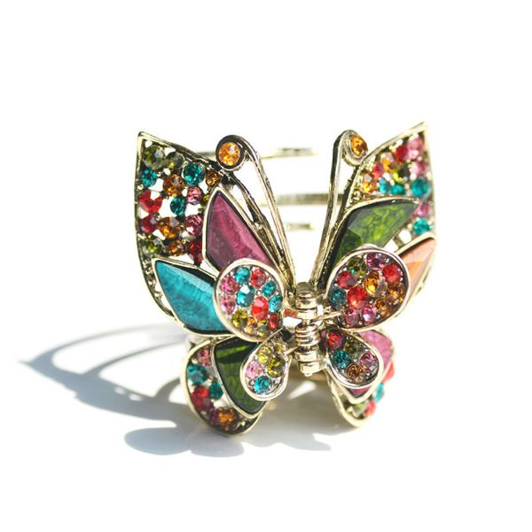 factory wholesale hairpin solid resin color butterfly diamond set grab clip women's hair ornament headdress hea/rtsch/rome
factory wholesale hairpin solid resin color butterfly diamond set grab clip women's hair ornament headdress hea/rtsch/rome