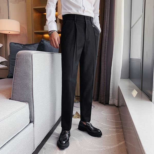 pants british style solid straight fashion 2021 formal business wear black/gray office 36-29 32cp
pants british style solid straight fashion 2021 formal business wear black/gray office 36-29 32cp