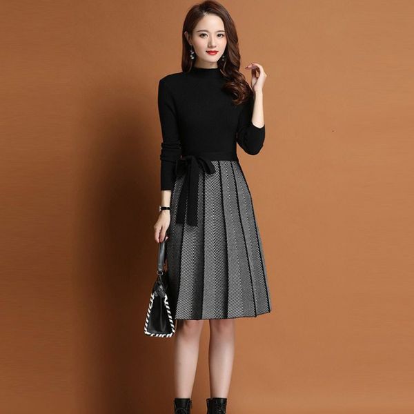women simple dressed in elegant autumn neck long sleeve the midi mesh line plied party dress 4sau, Black;gray
women simple dressed in elegant autumn neck long sleeve the midi mesh line plied party dress 4sau, Black;gray