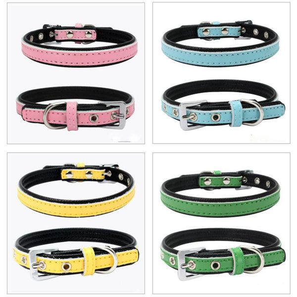 36pcs/lot cute pets adjustable pu leather dog collars puppy pet necklace collar dogs cat & leashes
36pcs/lot cute pets adjustable pu leather dog collars puppy pet necklace collar dogs cat & leashes