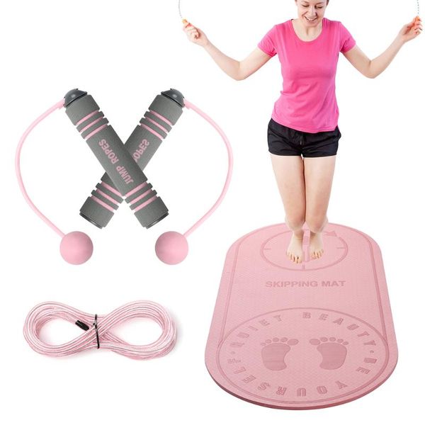 yoga mats cordless skipping jump rope non slip fitness mat household silent noise floor for children adults training slimming tools
yoga mats cordless skipping jump rope non slip fitness mat household silent noise floor for children adults training slimming tools