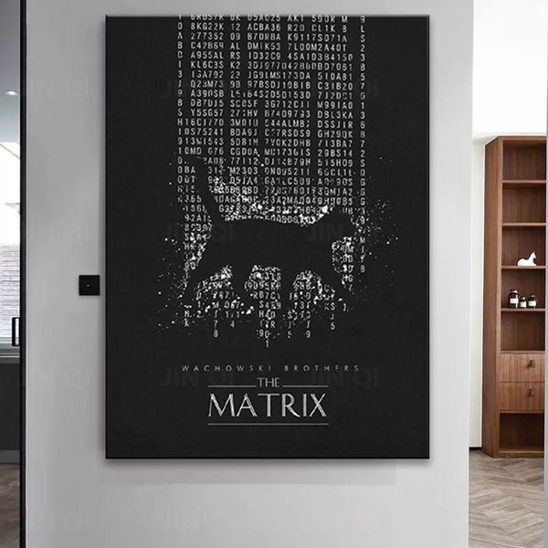 paintings matrix black white classic movie posters canvas modern silk wall art decor prints frame
paintings matrix black white classic movie posters canvas modern silk wall art decor prints frame