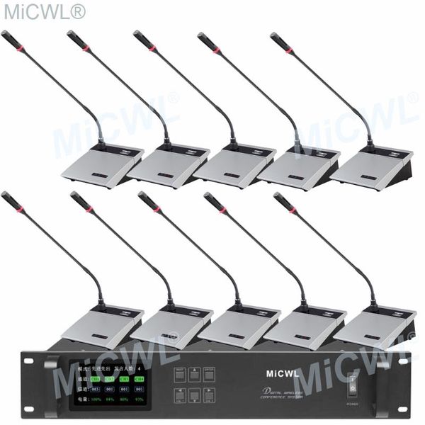high-end micwl digital wireless meeting room conference microphone system with 25 gooseneck table mic microphones
high-end micwl digital wireless meeting room conference microphone system with 25 gooseneck table mic microphones