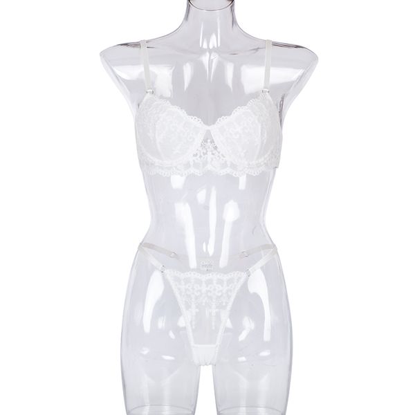Bra Thong Set Lace White Bra Underwear Women Set Brassiere Top Sexy Intimates Lingerie Femme Hot Underwear & Sleepwears, White set
Bra Thong Set Lace White Bra Underwear Women Set Brassiere Top Sexy Intimates Lingerie Femme Hot Underwear & Sleepwears, White set