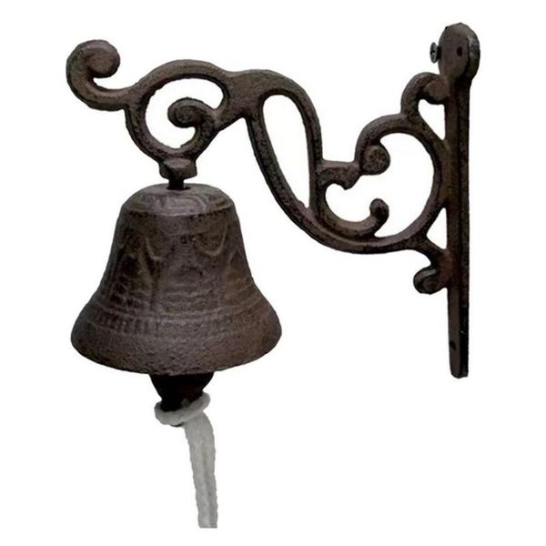 decorative objects & figurines 1pcs vintage retro style cast iron metal door bell decor doorbell hanging home decoration
decorative objects & figurines 1pcs vintage retro style cast iron metal door bell decor doorbell hanging home decoration