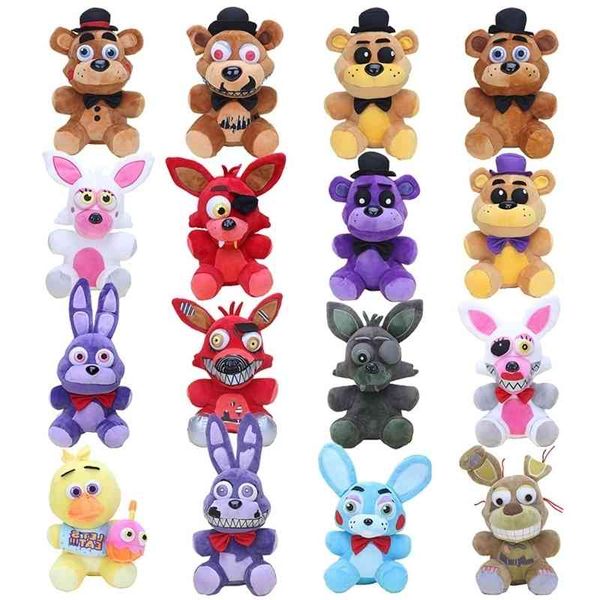 10" five nights stuffed plush toys fnaf freddy fazbear bear foxy rabbit bonnie chica peluche juguetes
10" five nights stuffed plush toys fnaf freddy fazbear bear foxy rabbit bonnie chica peluche juguetes