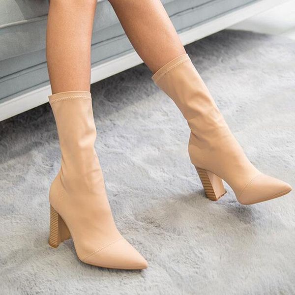 boots 34~40 2021 women's pointed toe yarn elastic ankle 6/9cm high heels shoes female heel black apricot t1-927
boots 34~40 2021 women's pointed toe yarn elastic ankle 6/9cm high heels shoes female heel black apricot t1-927