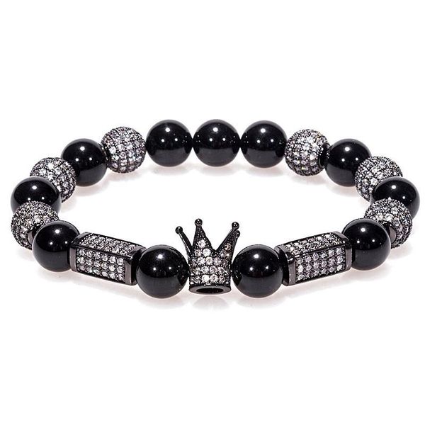 charm bracelets zircon ball men women jewelry cubic micro pave & 10mm black onyx round stretchy bracelet 2021 drop, Golden;silver
charm bracelets zircon ball men women jewelry cubic micro pave & 10mm black onyx round stretchy bracelet 2021 drop, Golden;silver