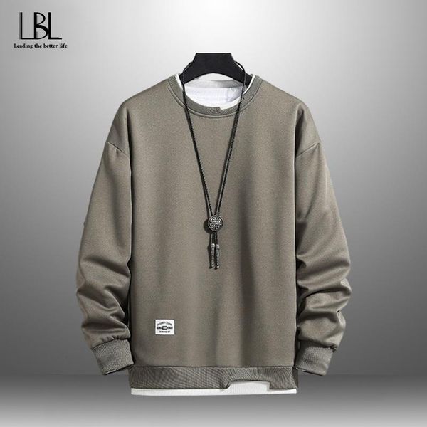 men's hoodies & sweatshirts mens casual sweatshirt solid hoodie harajuku loose style male men fake two pieces multi color o-neck fashio, Black
men's hoodies & sweatshirts mens casual sweatshirt solid hoodie harajuku loose style male men fake two pieces multi color o-neck fashio, Black