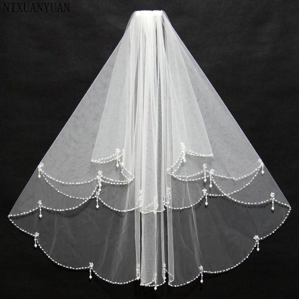 bridal veils women veil with comb 2 layers tulle sequins beads wedding accessories 2021, Black
bridal veils women veil with comb 2 layers tulle sequins beads wedding accessories 2021, Black