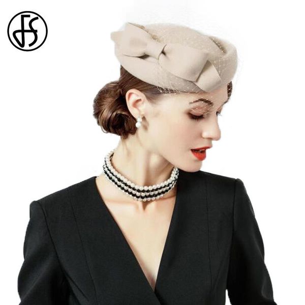 stingy brim hats fs luxury wool hat women vintage khaki black red ladies felt winter fascinator pillbox fedoras with bow veil dress, Blue;gray
stingy brim hats fs luxury wool hat women vintage khaki black red ladies felt winter fascinator pillbox fedoras with bow veil dress, Blue;gray