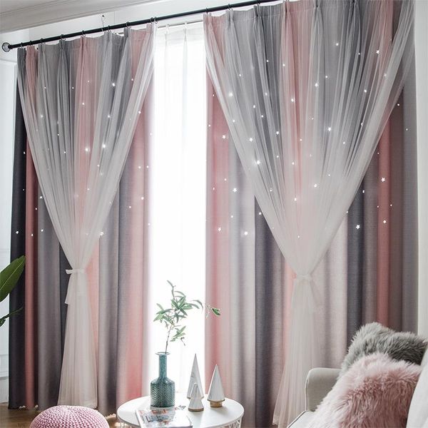 curtain & drapes nordic style curtains for living room bedroom gradient stripes hollow stars blackout double-deck
curtain & drapes nordic style curtains for living room bedroom gradient stripes hollow stars blackout double-deck
