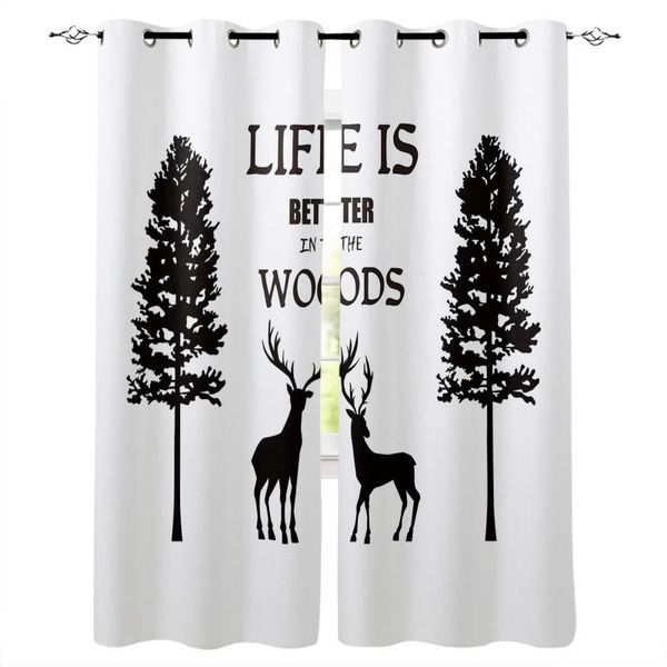curtain & drapes silhouette white deer pine life is better in the woods curtains for bedroom christmas living room
curtain & drapes silhouette white deer pine life is better in the woods curtains for bedroom christmas living room