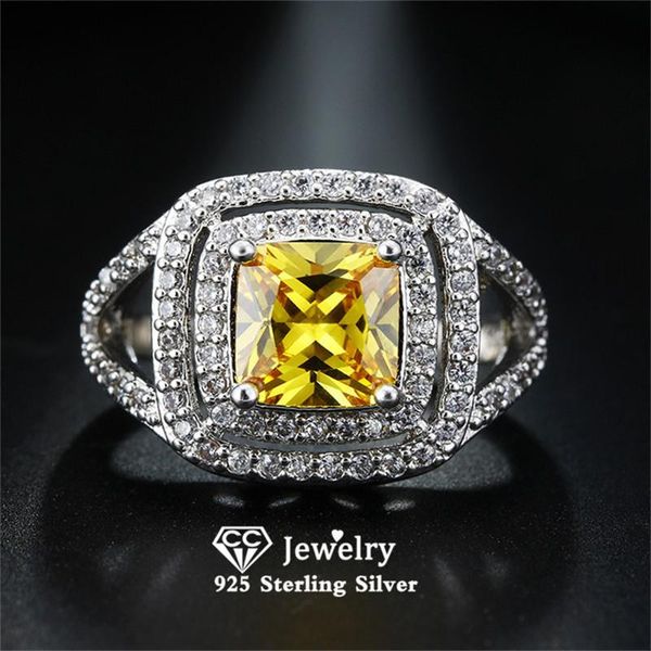 cluster rings for women s925 silver cubic zirconia yellow ring bridal wedding engagement anel drop 206, Golden;silver
cluster rings for women s925 silver cubic zirconia yellow ring bridal wedding engagement anel drop 206, Golden;silver