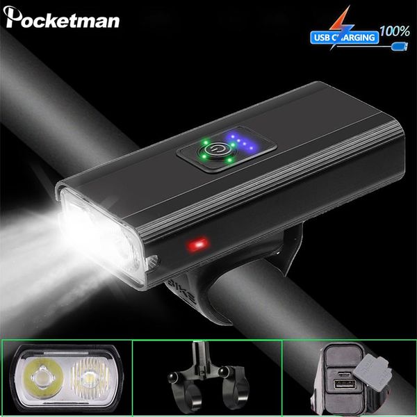 bicycle light usb rechargeable bike waterproof front built-in battery head lamp portable lanterns
bicycle light usb rechargeable bike waterproof front built-in battery head lamp portable lanterns