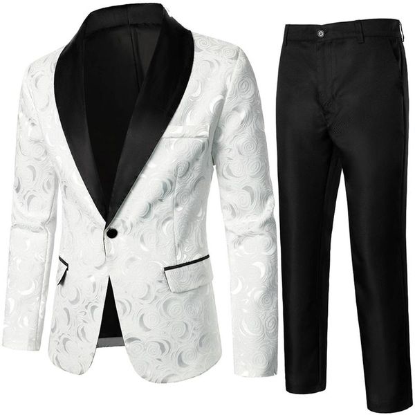 men's suits & blazers 2pcs set men suit plus size solid color long sleeve lapel luxury party groomsmen regular fit tuxedo, White;black
men's suits & blazers 2pcs set men suit plus size solid color long sleeve lapel luxury party groomsmen regular fit tuxedo, White;black