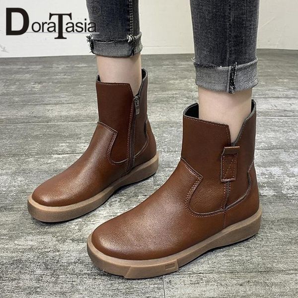 boots doratasia classic lady solid round toe platform mid calf casual daily fashion women low heel shoes woman, Black
boots doratasia classic lady solid round toe platform mid calf casual daily fashion women low heel shoes woman, Black
